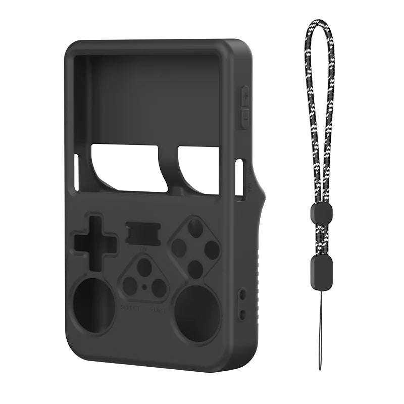 Silicone Case For R36S Handheld Game Console Protective Cover Scratch Resistant Dustproof Storage Box Soft Shell For R36S Consol